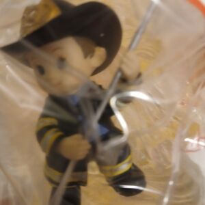 Firefighter Ceramic Figurine